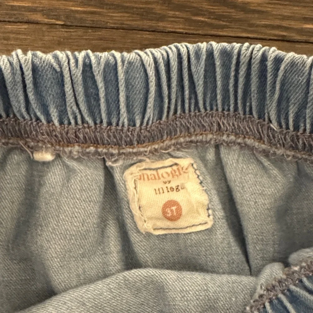Charming Light Blue Denim Diaper Cover
